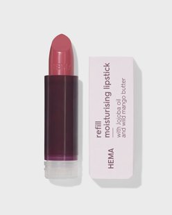 HEMA Navulling moisturising lipstick 53 rose kisses - creamy (roze)