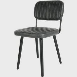 Puur - Vinnes eetkamerstoel PU leer zwart