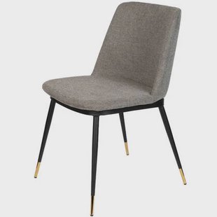 Puur - Larvik eetkamerstoel stof lichtgrijs