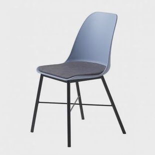 Nordic Home Rosie eetkamerstoel - blauw