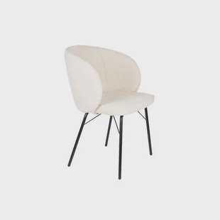 Puur Cecile eetkamerstoel - wit