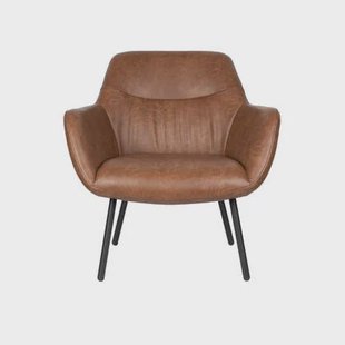 Puur - Kasey fauteuil - vintage bruin