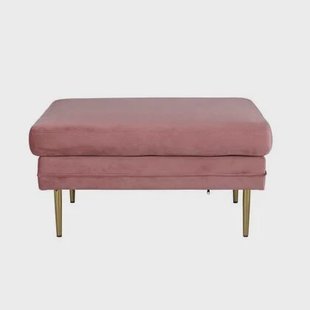 Svea - Tess hocker - velvet - roze