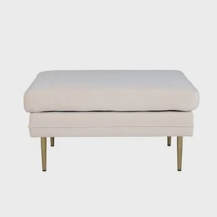 Svea - Tess hocker - velvet - beige