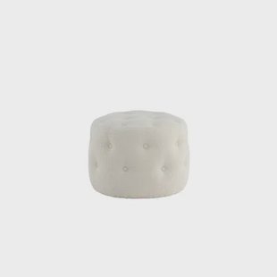 Svea - Juno hocker - teddy - wit