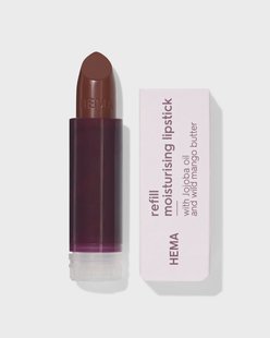 HEMA Navulling moisturising lipstick 61 cacao brown (bruin)