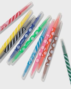 HEMA Tweepunt viltstiften 10 kleuren