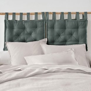 Gematelasseerd kussen hoofdbord in zuiver katoen, Scenario