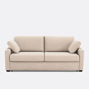 Slaapbank in ribfluweel, Comfort Bultex®, Timor