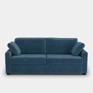 Slaapbank velours, premium HR-schuim, Timor