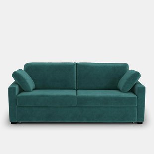 Slaapbank velours, premium HR-schuim, Timor