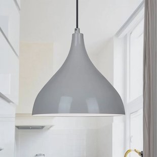 ROYALTECH Hanglamp Adash, grijs, metaal, Ø 26 cm, E27