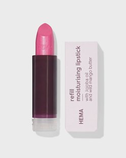 HEMA Navulling moisturising lipstick 37 flam flamingo - satin (roze)