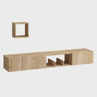 Giga Meubel - Tv-meubel Naturel Hout - 180x32x25cm - Avior