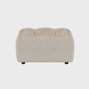 by fonQ Plume Hocker - Chenille - Beige