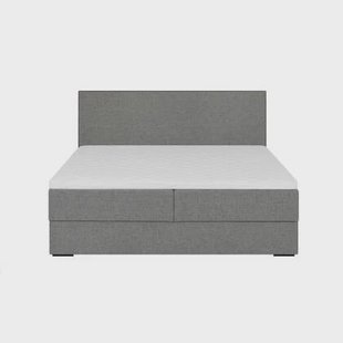 by fonQ Modo Boxspring met Opbergruimte - 180 x 200 cm - Grijsblauw