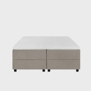 by fonQ Stilo Boxspring met Opbergruimte - 160 x 200 cm - Beige