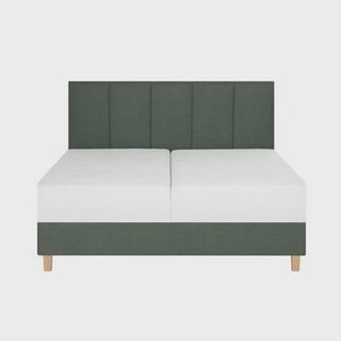 by fonQ Fjora Boxspring met Opbergruimte 140 x 200 cm - Groen