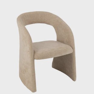 J-Line stoel Anise - textiel - beige