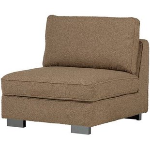 vtwonen Lazy 1-Zits Element - Bouclé - Bruin