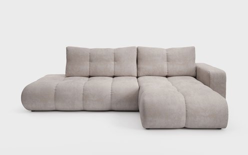 Hoekbank SOLA met slaapfunctie rechts chenille | NADUVI Collection