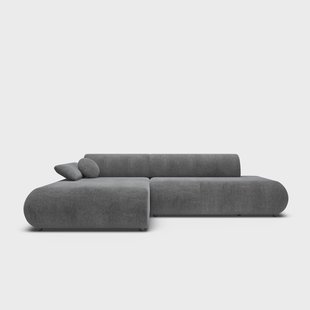 Hoekbank PURO met slaapfunctie links chenille | NADUVI Collection