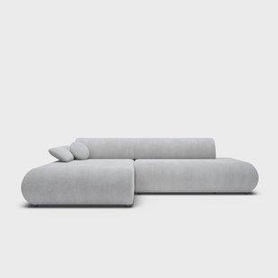 Hoekbank PURO met slaapfunctie links chenille | NADUVI Collection