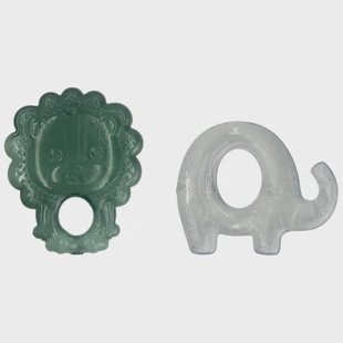 Prénatal koelbijtring leeuw en olifant