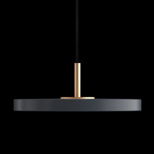 Asteria micro hanglamp anthracite grey - met koordset - Ø 15 cm