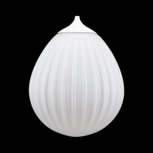 Around the world lampenkap medium - wit