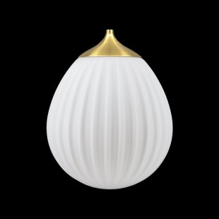 Around the world lampenkap mini  - brushed Brass