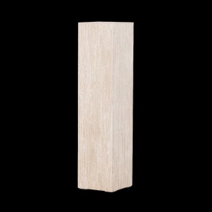 Rana houten decoratieve zuil beige - 95 x 23 cm