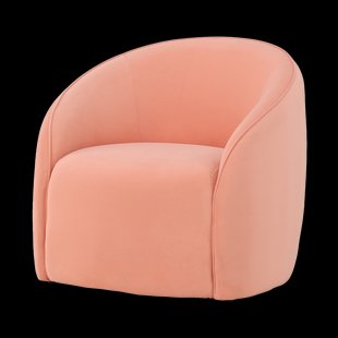 Giselle gestoffeerde fauteuil roze