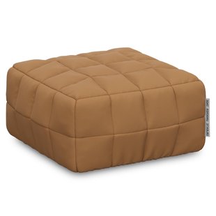 Objekte Unserer Tage Henn Poef Medium Cognac Leer