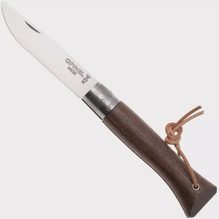 Opinel Néo6 Opiflex 003108 Stainless Steel, Black Walnut Wood, slipjoint zakmes