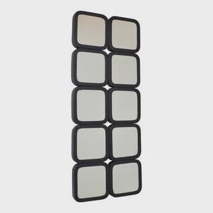 LOFT42 Spiegel Dory Small - Wandspiegel - Zwart - Metaal - 40x100