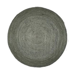 Mrcarpet Rond jute vloerkleed groen 120cm