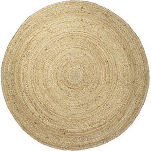 Mrcarpet Rond jute vloerkleed naturel 200cm