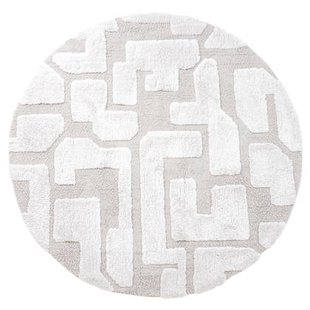Veer Carpets - Vloerkleed Liana Creme Rond ø160 cm