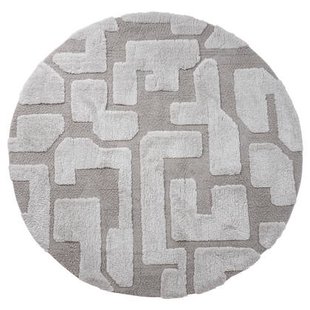 Veer Carpets - Vloerkleed Liana Beige Rond ø160 cm