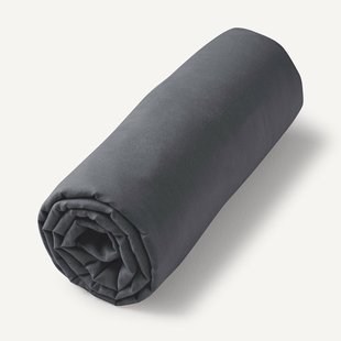 Hoeslaken in gewassen voilekatoen, Gypse