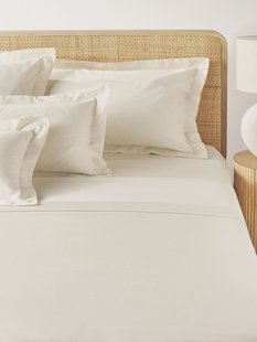 Katoensatijnen laken Premium