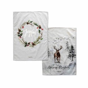 Happy Friday Set van 2 theedoeken Icy Tea