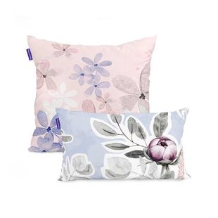 Happy Friday Set van 2 kussenhoezen Delicate