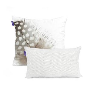 Happy Friday Set van 2 kussenhoezen Licht