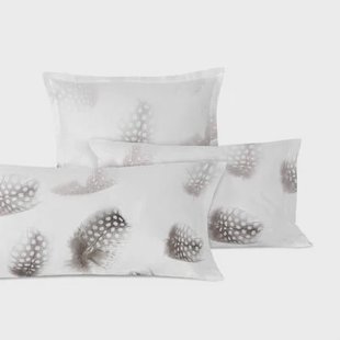 Happy Friday Set van 2 kussenslopen Light