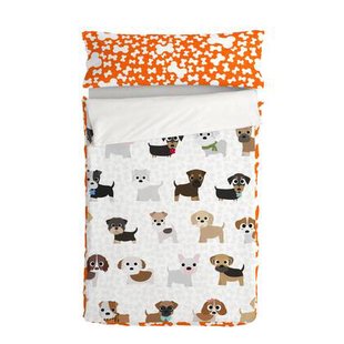 Mr Fox Kinderslaapzak Dogs zonder vulling