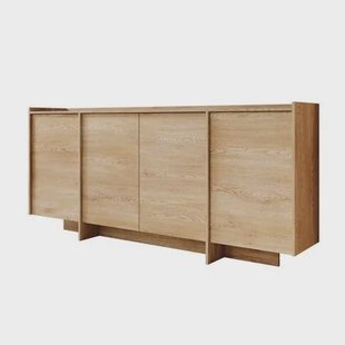 Meubella - Dressoir Jaxon - Eiken - 200 cm
