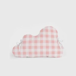 Vichy Hoofdbeschermer 60x40 cm Roze Basic Kids, Rosa, 100% katoen, de kwaliteit van 150 hilos