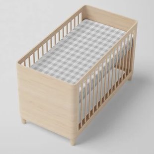 Vichy Hoeslaken Grijs Basic Kids, Grijs, 100% katoen, de kwaliteit van 150 hilos